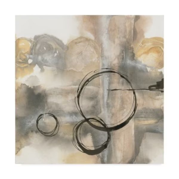 Chris Paschke 'Full Circle Ii' Canvas Art, 18x18, Trademark Fine Art, Mfr#: WAP05627-C1818GG